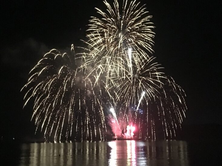 岩美花火祭り