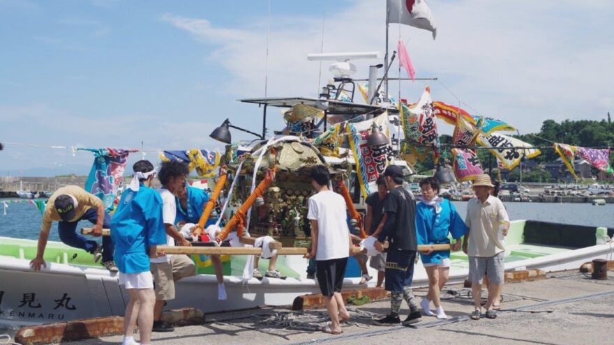 波止のまつり（琴浦町）