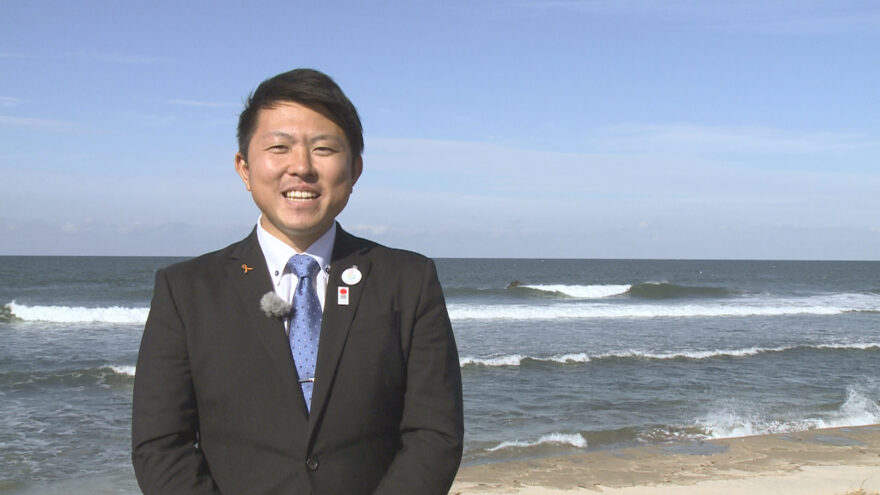 竹口大山町長のＣＭ撮影に潜入
