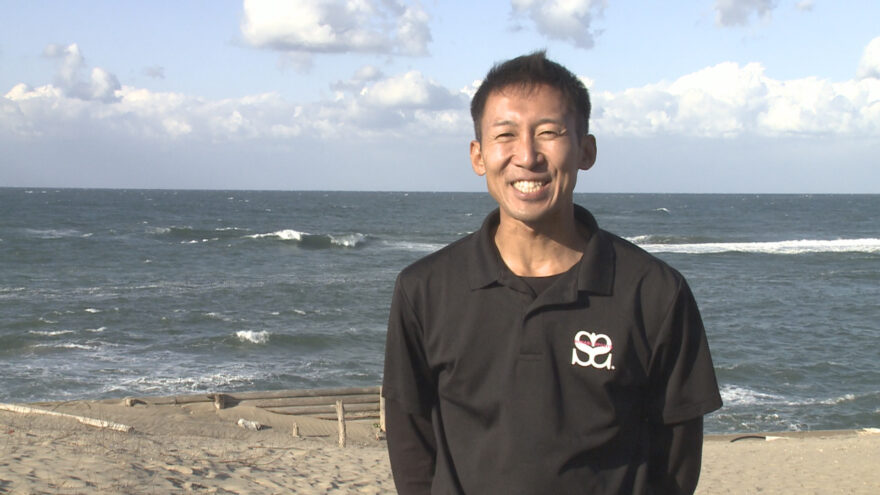 すなばスポーツ岸本さんのＣＭ撮影に潜入