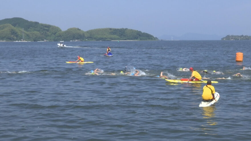 中海で泳ごう！環境がテーマのスポーツ大会