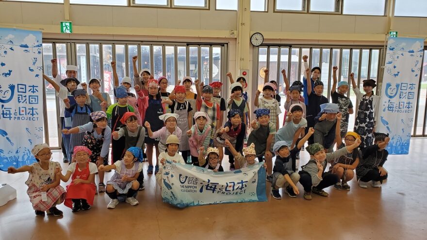 久松小学校で海の学校を開催‼