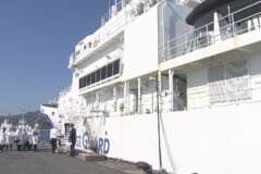 海上保安部の巡視船で調理実習！？