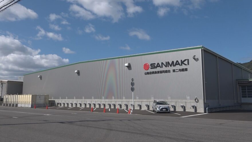 境港に水揚げ量や県外や国外への輸出量の拡大に向けて巨大冷蔵・冷凍庫が完成！　