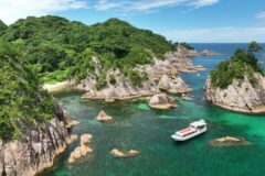 浦富海岸遊覧船 2025年の運航終了