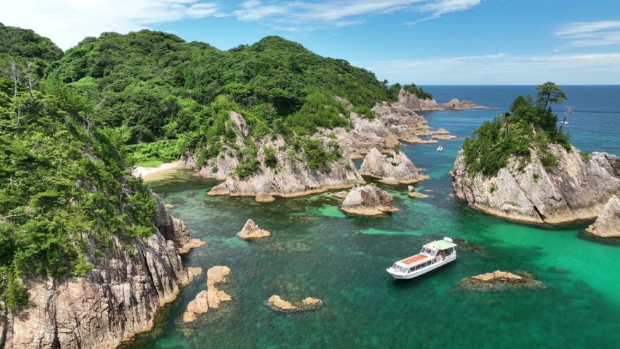 浦富海岸遊覧船 2025年の運航終了